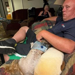Chewy and his uncle Mitch