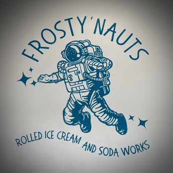 Frosty'Nauts - an astronaut in a space suit - Ice Cream & Frozen Yogurt Near Me Frosty'Nauts - an astronaut in a space suit - Ice Cream & Frozen Yogurt Near Me