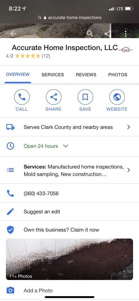 Accurate Home Inspection - mold inspector in Vancouver, WA