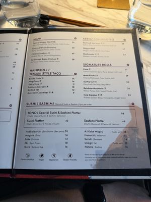 Menu photo 2 TONO By Akira Back Toronto, ON Menu photo 2 TONO By Akira Back Toronto, ON