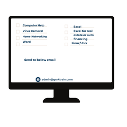 Grok Computer Training & Computer Help