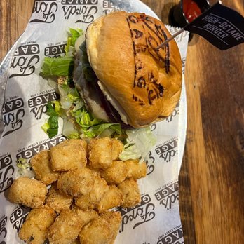 Ford's Garage Dearborn - High Octane burger ordered as a Turkey burger. So Good!! - Burgers Near Me - Dearborn, Michigan