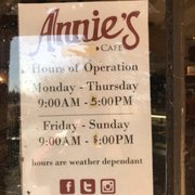 Photo of Annie's Cafe - Calgary, AB, Canada. Hours