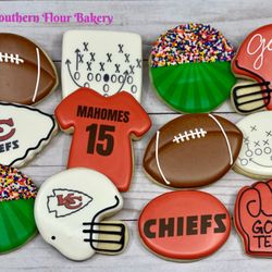 Southern Flour Bakery - Football cookies