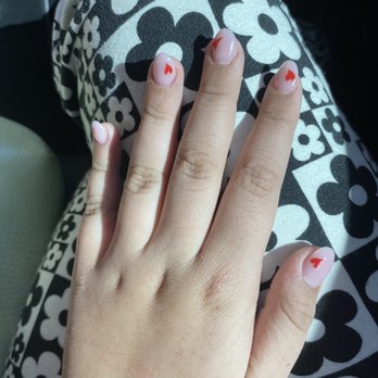 Charisma Nails & Spa - So amazing ! Start of February and decided to go with valentines nails ! Very grateful ! - Nail Salons Near Me - San Antonio, Texas Charisma Nails & Spa - So amazing ! Start of February and decided to go with valentines nails ! Very grateful ! - Nail Salons Near Me - San Antonio, Texas