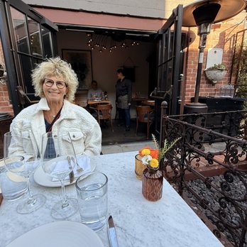 The Lark - Beautiful patio ambiance - New American Near Me - Santa Barbara, California