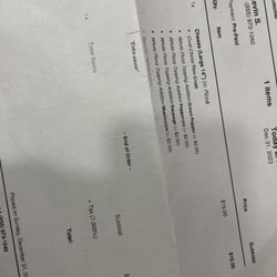 Receipt