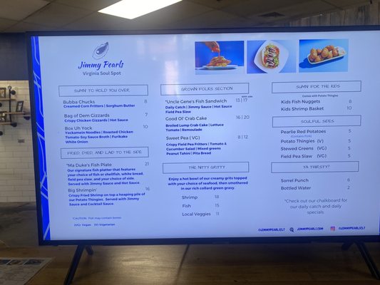 Menu photo 1 Jimmy Pearls Charlotte, NC Menu photo 1 Jimmy Pearls Charlotte, NC