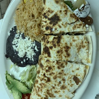 Tortas Locas - Chicken quesadilla with green bell Peppers , onion and some fresh cheese. With a side of salad, black beans and Hispanic rice - Mexican Near Me - Homewood, Alabama Tortas Locas - Chicken quesadilla with green bell Peppers , onion and some fresh cheese. With a side of salad, black beans and Hispanic rice - Mexican Near Me - Homewood, Alabama