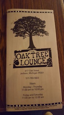 Oak Tree Lounge 58 Photos 115 Reviews Bars 617 Oak St Jackson Mi Restaurant Reviews Phone Number