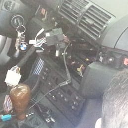 My audio system being replaced.