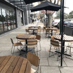 Staple - Outside seating area