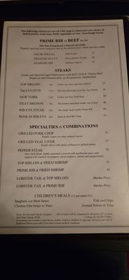 Menu photo 5 The San Franciscan Torrance, CA