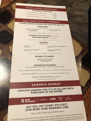 Menu photo 5 Carrabba's Italian Grill Orlando, FL Menu photo 5 Carrabba's Italian Grill Orlando, FL