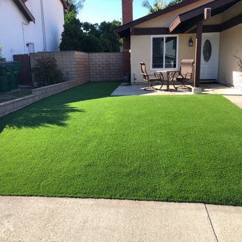 Cal Art Turf - Front Yard Kentucky Blue 60 - Artificial Turf Near Me - Mission Viejo, California