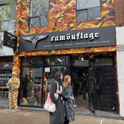 Camouflage - Toronto - Street views downtown store.