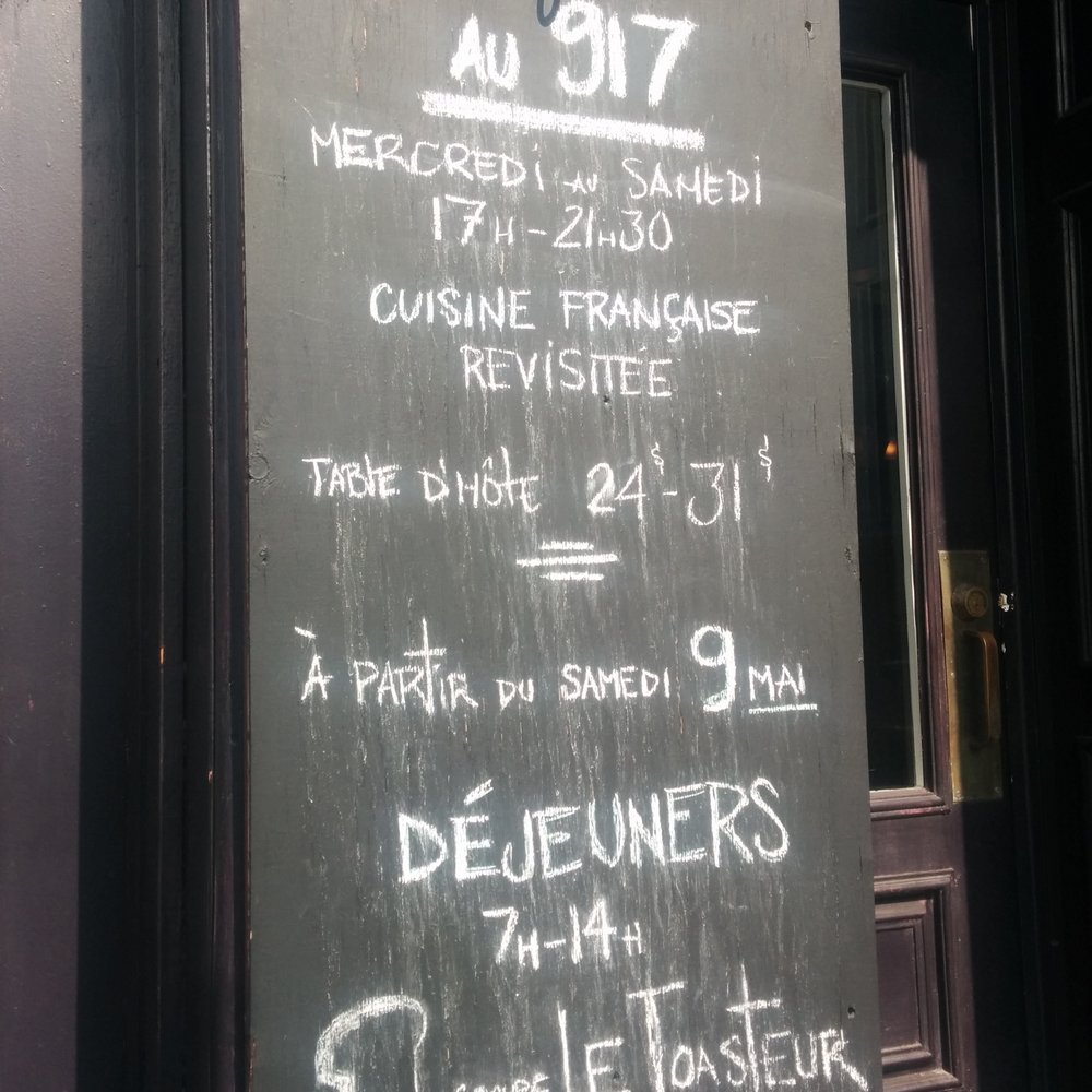 Restaurant au 917 - Le Toasteur is doing breakfast/brunch at Au 917! - French Near Me - Montreal, Quebec Restaurant au 917 - Le Toasteur is doing breakfast/brunch at Au 917! - French Near Me - Montreal, Quebec