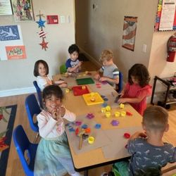 The Learning Years Academy - Play- dough activity
