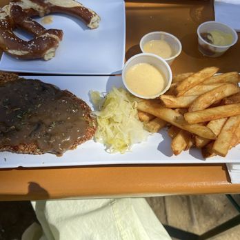 Midtown BierGarten - Pretzel and schnitzel - German Near Me - Sacramento, California