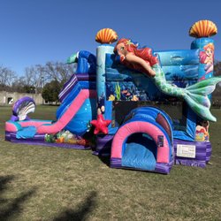 Bounce Houses R Us - Mermaid bounce house with slid rental