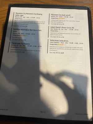 Menu photo 7 The Periodic Table Columbia, MD