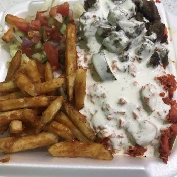 Halal Munchies - Mix Combo Over Rice Platter - Halal Near Me - Fresh Meadows, New York Halal Munchies - Mix Combo Over Rice Platter - Halal Near Me - Fresh Meadows, New York