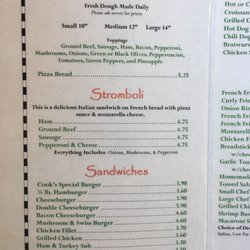 Cook's Pizza