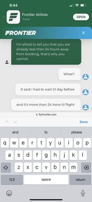 Frontier Airlines by null