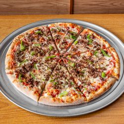 Cheese Steak Pizza