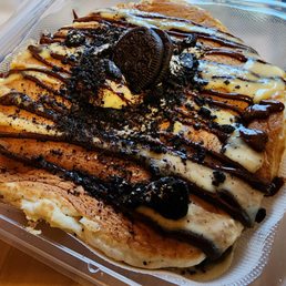 Oreo Infusion Pancakes