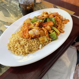 Vegetable Chicken & Fried Rice Vegetable Chicken & Fried Rice