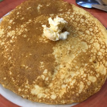 J Christopher's - One pancake the size of a dinner plate. - Breakfast & Brunch Near Me - Kennesaw, Georgia