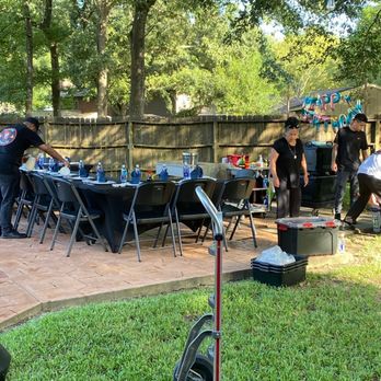 JoeOne Hibachi - The initial setup. - Personal Chefs Near Me