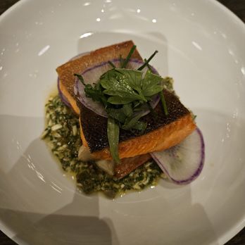 Bayberry Garden - Salmon - fantastic! - New American Near Me - Providence, Rhode Island Bayberry Garden - Salmon - fantastic! - New American Near Me - Providence, Rhode Island