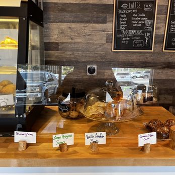 IndieGo Coffee - a display of coffee and pastries - Coffee & Tea Near Me - South Salt Lake, Utah