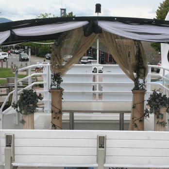 Kelowna Cruises - Wedding decorations on the top deck ...what a view - Lounges Near Me - Kelowna, British Columbia Kelowna Cruises - Wedding decorations on the top deck ...what a view - Lounges Near Me - Kelowna, British Columbia
