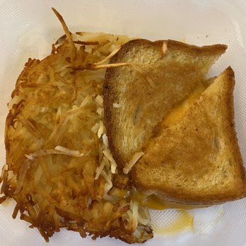 Metro Diner - Grilled cheese with 3 cheeses and hash browns. - American Near Me - Charleston, South Carolina Metro Diner - Grilled cheese with 3 cheeses and hash browns. - American Near Me - Charleston, South Carolina