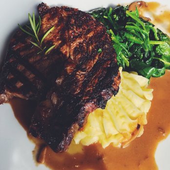 Moonshadows - rib eye steak ($33+) - Seafood Near Me - Malibu, California Moonshadows - rib eye steak ($33+) - Seafood Near Me - Malibu, California