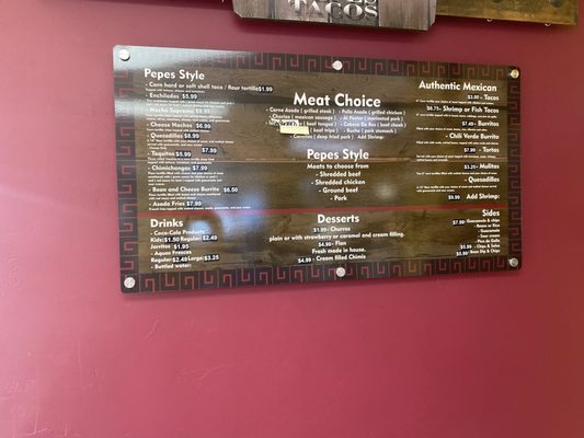 Menu photo 5 Pepes Tacos St. George, UT Menu photo 5 Pepes Tacos St. George, UT