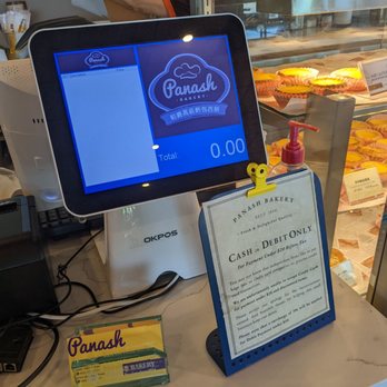 Panash Bakery - Payment area. Cash and debit only for orders under $20. - Bakeries Near Me - Markham, Ontario