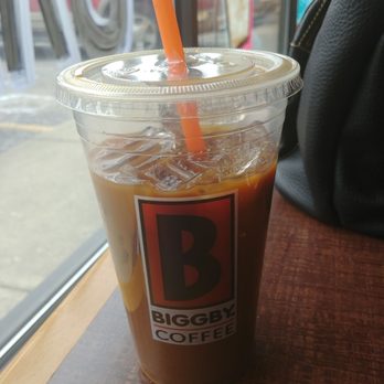 BIGGBY COFFEE - Fresh iced coffee with caramel - Coffee & Tea Near Me - Dearborn, Michigan