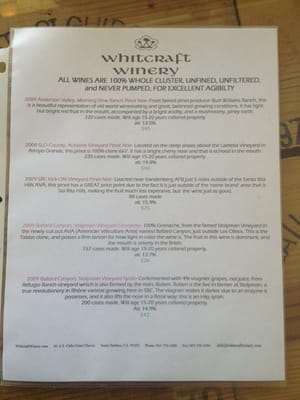 Whitcraft Winery by null