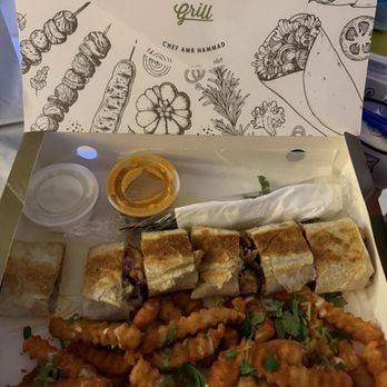 Salam’s Grill - Chicken Shawarma Box - Food Trucks Near Me - Austin, Texas