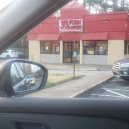 Exterior outside entrance of JJ Fish & Chicken - The exterior wasn't bad. Nor was the interior of this establishment was great as well. - Lithonia, Georgia Exterior outside entrance of JJ Fish & Chicken - The exterior wasn't bad. Nor was the interior of this establishment was great as well. - Lithonia, Georgia