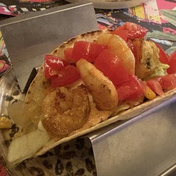 Taco's - Shrimp taco - €7, tasty but a little expensive - Tex-Mex Near Me - Naples, NA