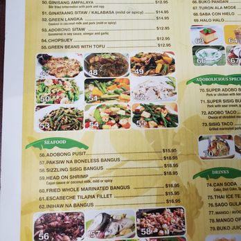 Adobolicious - Menu - Filipino Near Me - Fremont, California