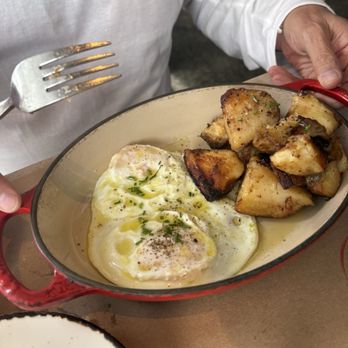 Love & Salt - Duck-Fat-Fried Potatoes and Eggs - Italian Near Me - Manhattan Beach, California Love & Salt - Duck-Fat-Fried Potatoes and Eggs - Italian Near Me - Manhattan Beach, California
