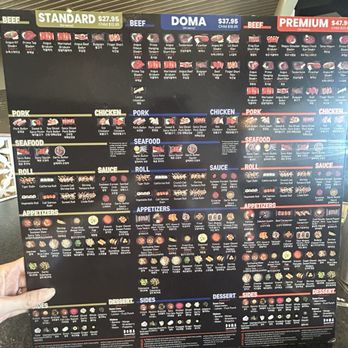 Doma The Korean BBQ - Menu - Korean Near Me - Las Vegas, Nevada