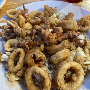 Deep Creek Seafood - Calamari with Asian sweet chili sauce - Seafood Near Me - Oakland, Maryland Deep Creek Seafood - Calamari with Asian sweet chili sauce - Seafood Near Me - Oakland, Maryland