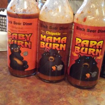 Black Bear Diner Davis - In house hot sauces - American Near Me - Davis, California